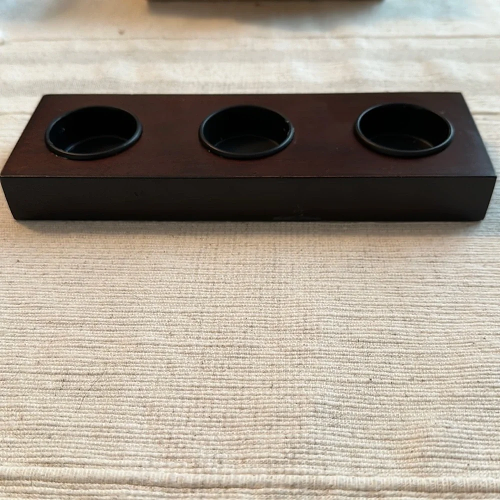 IKEA Wooden Tealight Candle Holder